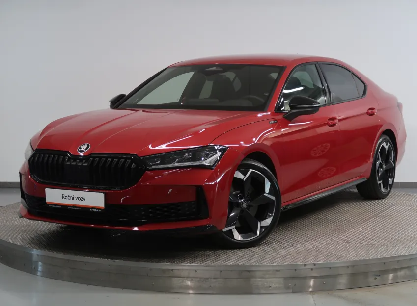 Škoda Superb SPORTLINE 2.0TSI 195KW 4x4 DSG WEBASTO CANTON TAŽN